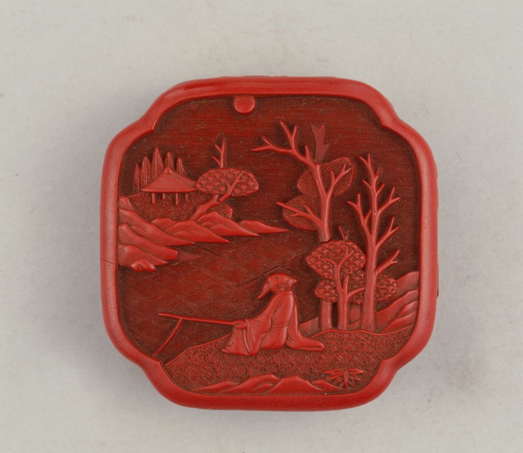 图片[3]-The second floor square box of the red fishing picture-China Archive